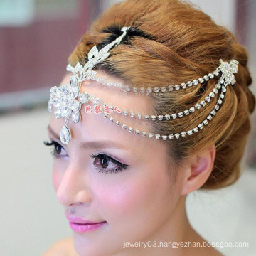 14k White Crystal Crown Tiaras And Bridal Jewelry